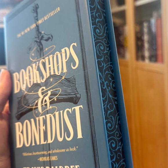 Brand new Bookshops & Bonedust by Travis Baldree Hardcover & Sprayed Edges - Picture 2 of 3